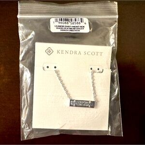 Kendra Scott Leanor Silver Pendant Necklace